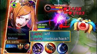 SAVAGE!!! BEST BUILD MELISSA 2023 | Mobile Legends Bang Bang