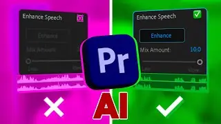 One Click AI Speech Enhance Tool In Premiere Pro 