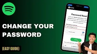 Change Spotify Password | How To Change Spotify Account Password