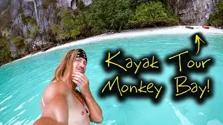 Mit dem Kayak zum Monkey Bay Phi Phi!