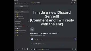 New discord Server!!!