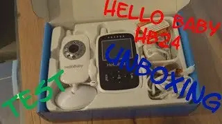 ★Hello Baby HB24 ★Drahtloser Video Baby Monitor mit Digitalkamera★