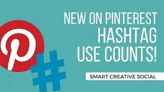 How to find hashtag counts on Pinterest 📌 2018 Social Media Marketing Tips