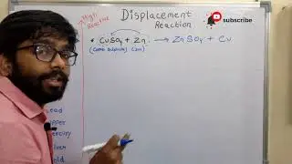 Displacement Reaction in hindi | with easy TRICK | NCERT | CBSE | 2020