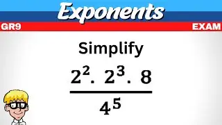 Exam Exponents Grade 9