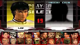 Tekken 3 - Forest Law Arcade Mode Playthrough (HD)