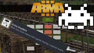 Arma 3 UNLOCK NEW ACHIEVEMENT!! [Space Invaders] Steam Sale mini game