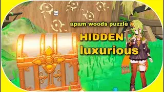 Sumeru Hidden Luxurious Chest in Apam Woods | Symbol Puzzle in Sumeru | Genshin Impact 3.4