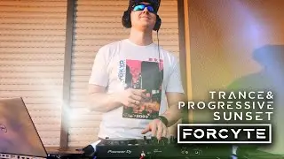 Progressive House and Trance Sunset mixed live by Forcyte
