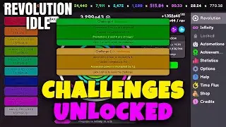CHALLENGES UNLOCKED, FULL AUTOMATION // REVOLUTION IDLE