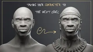 taking your character to the next level in zbrush