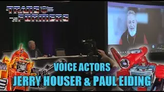 Transformers G1 Sandstorm & Perceptor Voice Actors Jerry Houser & Paul Eiding Behind The Mic Details