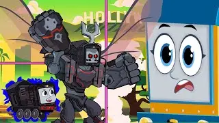 Carly saves Diesel & Thomas Friends | Gummy Bear Song  Cover #solomixgame