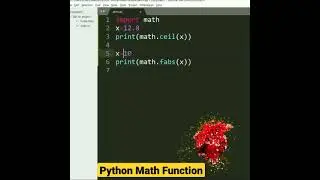 Python Math Function: Python Tutorial 