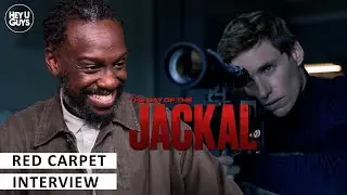 Sule Rimi | The Day of the Jackal Premiere Interview | Eddie Redmayne | Frederick Forsyth