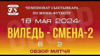 Виледь - Смена-2 (6:2). Обзор матча
