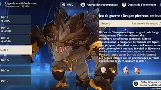 Genshin Impact : Légende Martiale Du Vent Round 4 [4000 points]