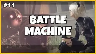 NieR Automata - Resistance Camp diserang dan Melawan Boss Boku-Shi #11
