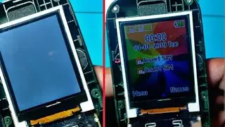 How to Replace LCD screen on keypad mobile.