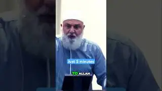 Just 5minutes? #shorts #islam #salah #ustadhmohamadbaajour