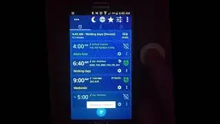Alarm Clock Millenium | Snooze your alarms with FLIC 2 | Demo