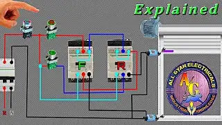 Reverse Forward Motor Control with Limit Switch & Shutter Animation 