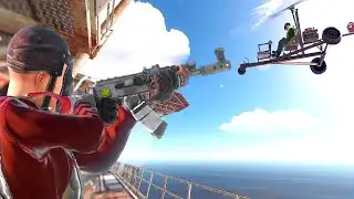 how to defend oil rig in Rust.