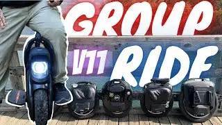 V11 Off-Road and 1st LI EUC Group Ride!