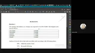 Budgeting Tutorial 2
