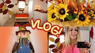 Mini Autumn Room Tour, Drink Recipe, & Christmas! | VLOG