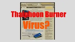 Thaiphoon Burner - Virus?