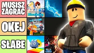TOP 5 NAJLEPSZYCH GIER W ROBLOX! (według mnie)