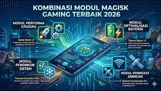 DEADLY MIX! GD 2026 Magisk Module Combination - Smooth Gaming, Still Battery Life! ⚡📱
