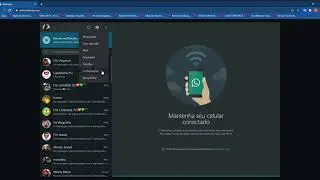 COMO DEIXAR O WHATSAPP WEB DO COMPUTADOR PRETO E COMO MUDAR O PAPEL DE PAREDE
