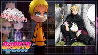 Past Generation React To The Two Blue Vortex || Boruto || Gacha Club [ENG/RU]