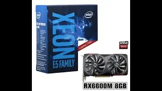 SIMMM... A RX6600M 51RISC ALIEXPRESS FUNCIONA NAS PLATAFORMAS INTEL XEON X79/X99