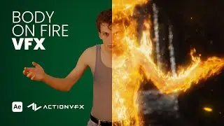Set a Body on Fire with VFX - After Effects Tutorial
