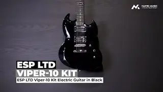 ESP LTD Viper-10 Kit Electric Guitar in Black