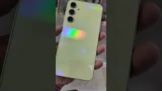 Galaxy A35 Awesome Lemon color #shortsvideo #shorts #samsung #samsunga35