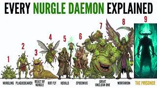 Every Nurgle Daemon Explained in 12 Minutes