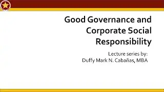 Lecture series 2 on GGCSR