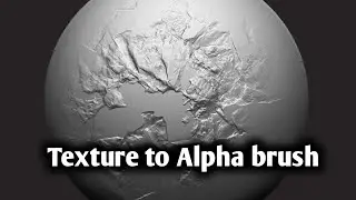 How to use texture as alpha brushes in blender