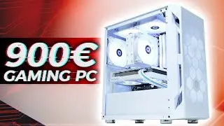 900 Euro GAMING PC 2023 - the PERFECT WHITE PC for little money!