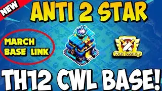NEW BEST TH12 BASE LINK 2023 | TOP 6 TH12 WAR/CWL/TROPHY/HYBRID BASE WITH LINK - COC