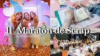 ✨ 11° MARATÓN DE SCRAP. Materiales, regalos, fotos y todo lo que tenés que saber.