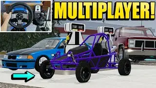 Mon Bazou Multiplayer Mod?! | MultiBazou - Mon Bazou W/ Logitech G27 + Wheel Cam #36