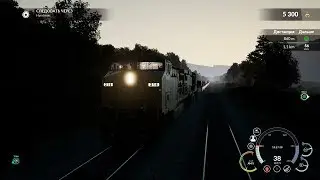 Train Sim World CSX Heavy Haul. Прогон одиночного локомотива