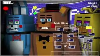 Five Nights At Freddys In Minecraft Full Game Nights 1 - 5 (6th Included)