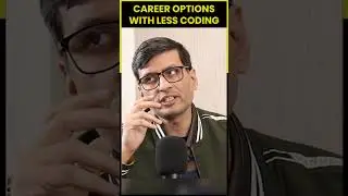 CAREER OPTIONS with less CODING | Upskill with GeeksforGeeks #shorts