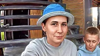 Навожу порядки на участке!Купили одежду Рамилю.
